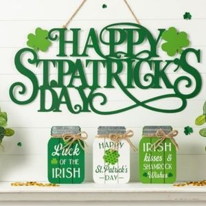 COPY - Metal St. Patrick's Day Sign/Decor